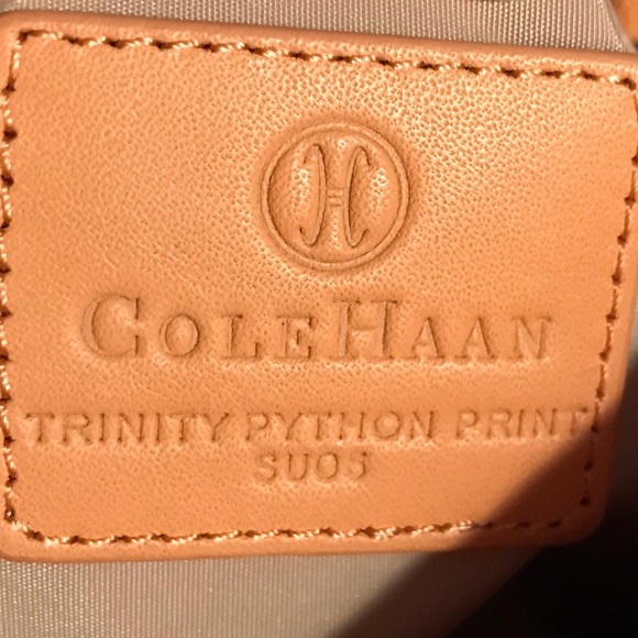 Cole Haan Trinity Python Print Bag - Picture 14 of 14